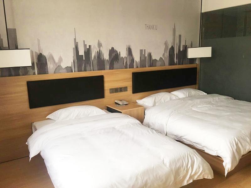Thank Inn Chain Hotel Beijing Tongzhou District Wuzi University Bagian luar foto